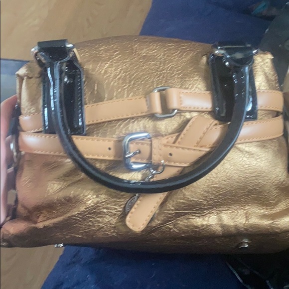 Lightly used purse bronze and black - Picture 2 of 7